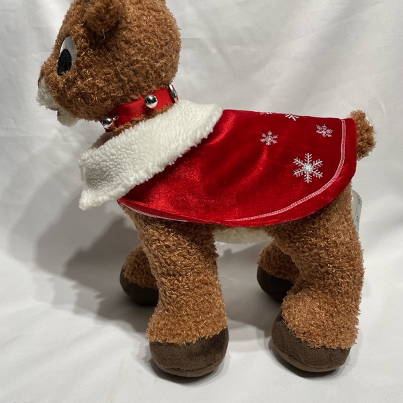 BAB Build A Bear Workshop Rudolf the Red-Nosed Reindeer great condition - Picture 11 of 11